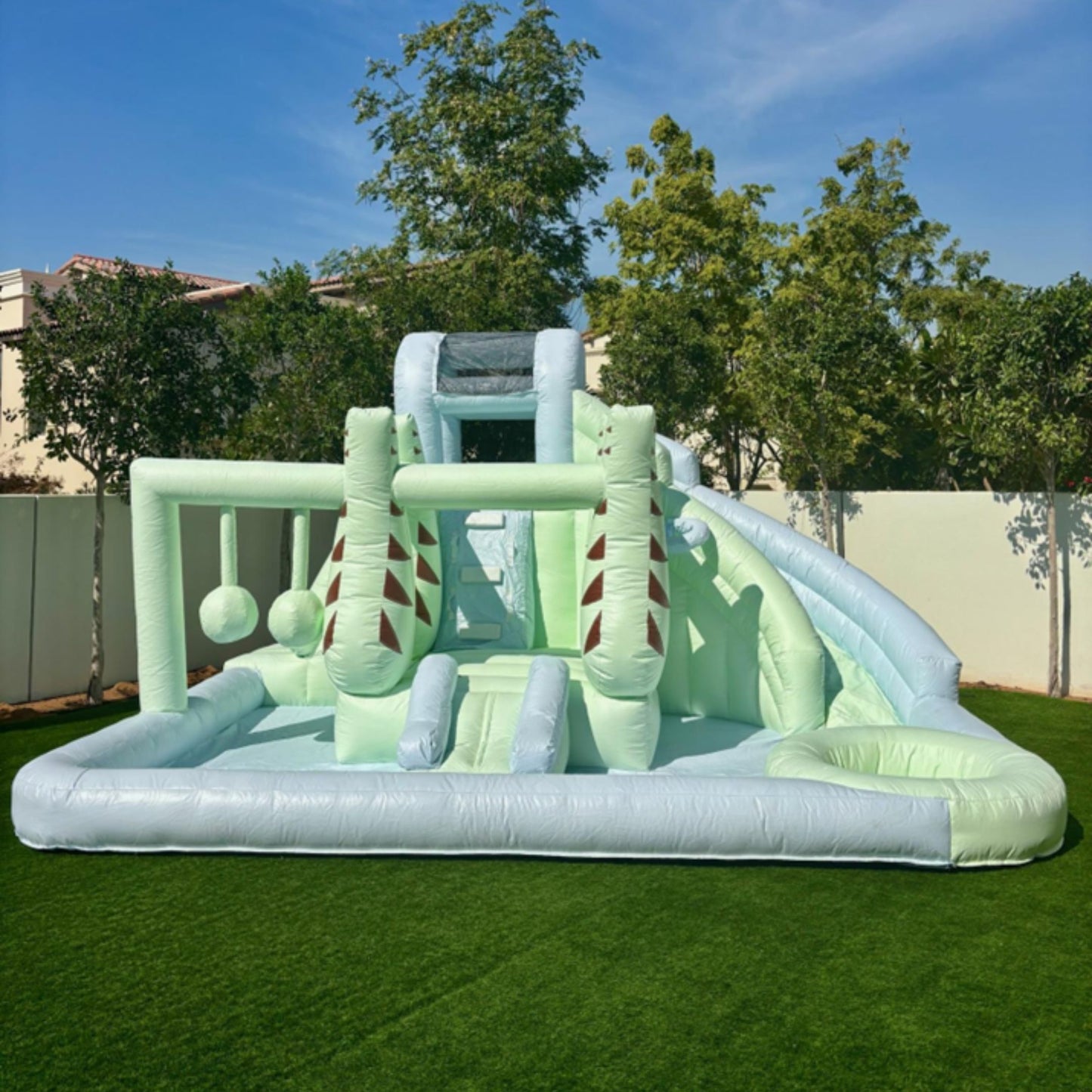Dino Bouncy Castle with Ball Pit 6m