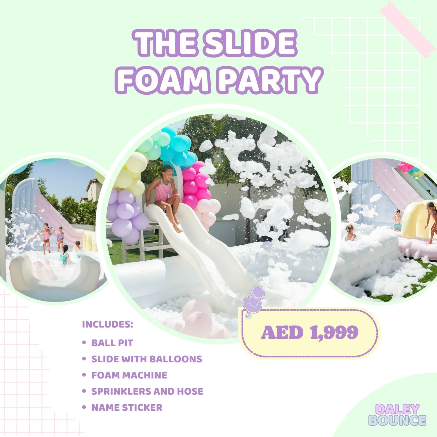 The Slide Foam Party
