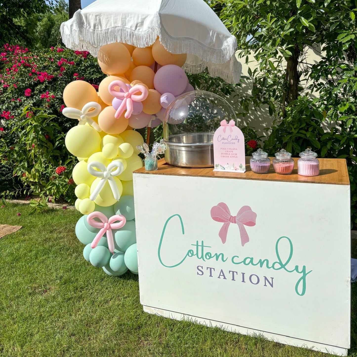 Candy floss cart