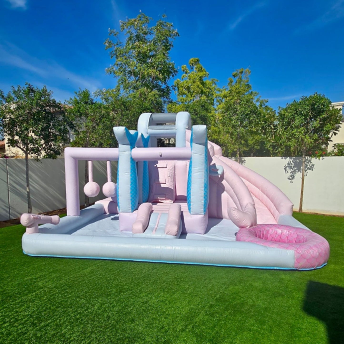 Mermaid Bouncy Castle with Ball Pit 6m
