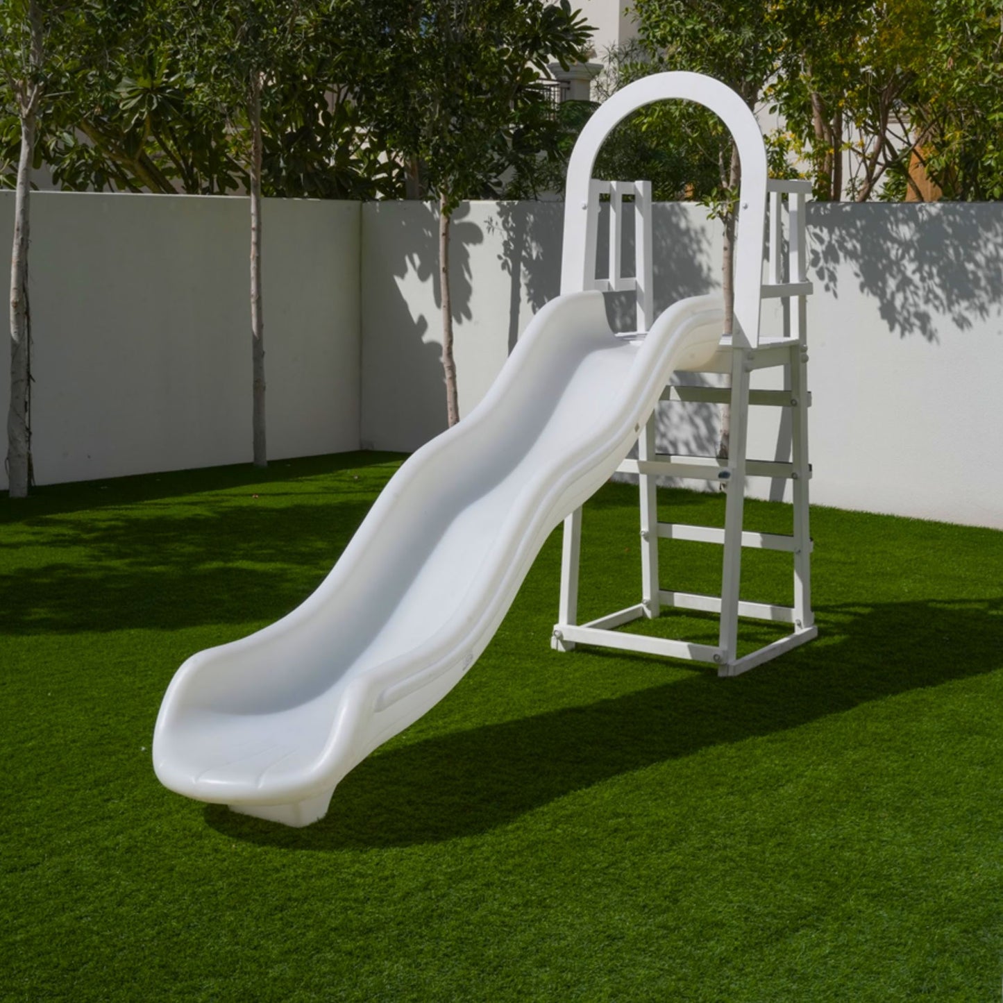 Slide with steps