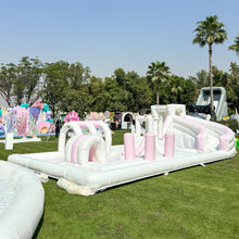 Splash Park Single Slide with Ball Pit 9m