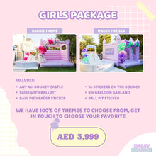 Girls Bouncy Castle Special Package
