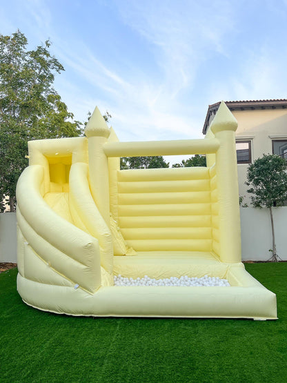 5m Bouncy Slide Castle with Ballpit