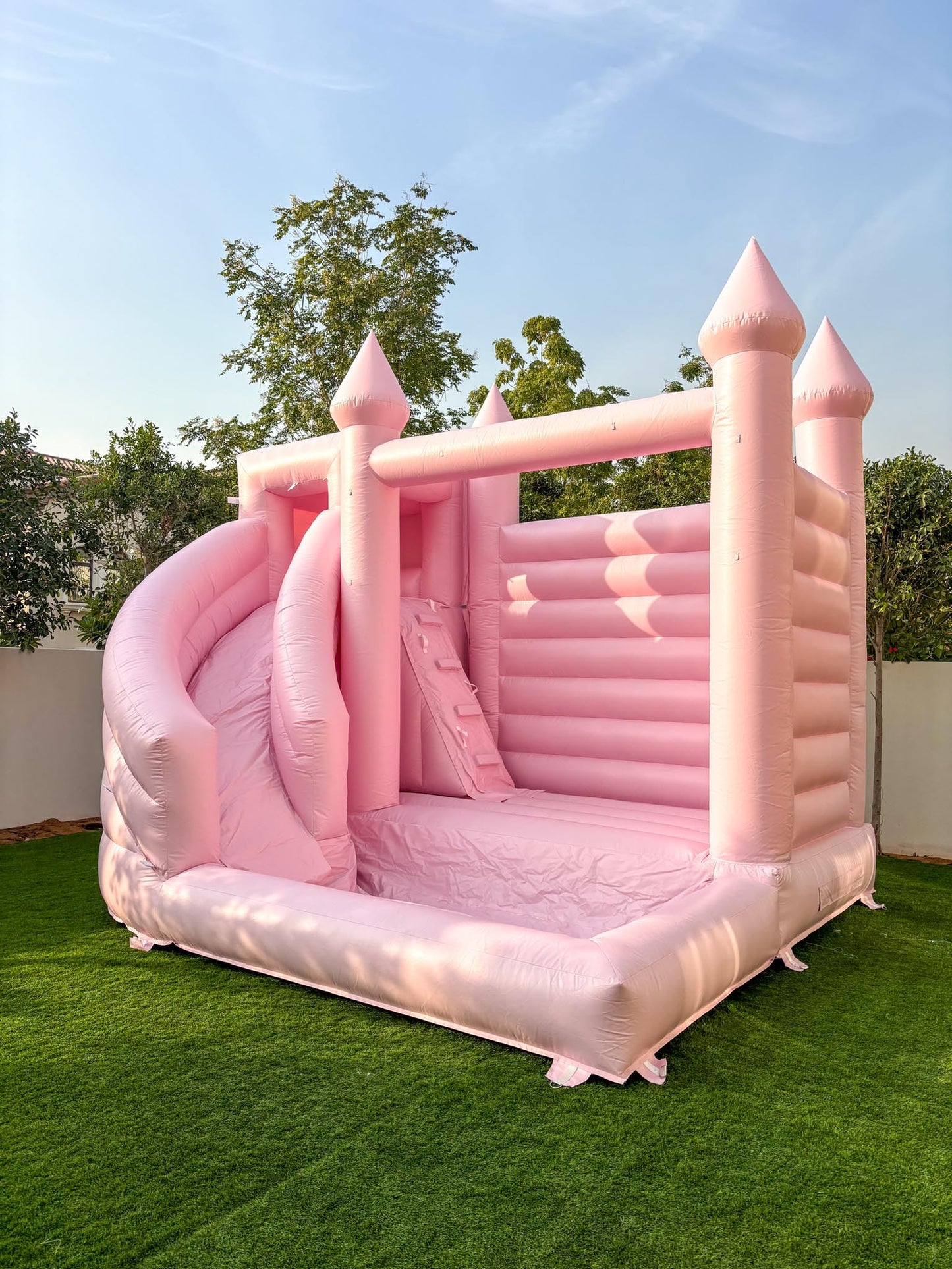 5m Bouncy Slide Castle with Ballpit